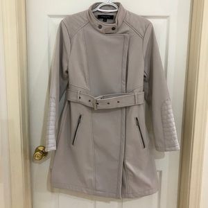 Kenneth Cole Belted Asymmetrical Jacket